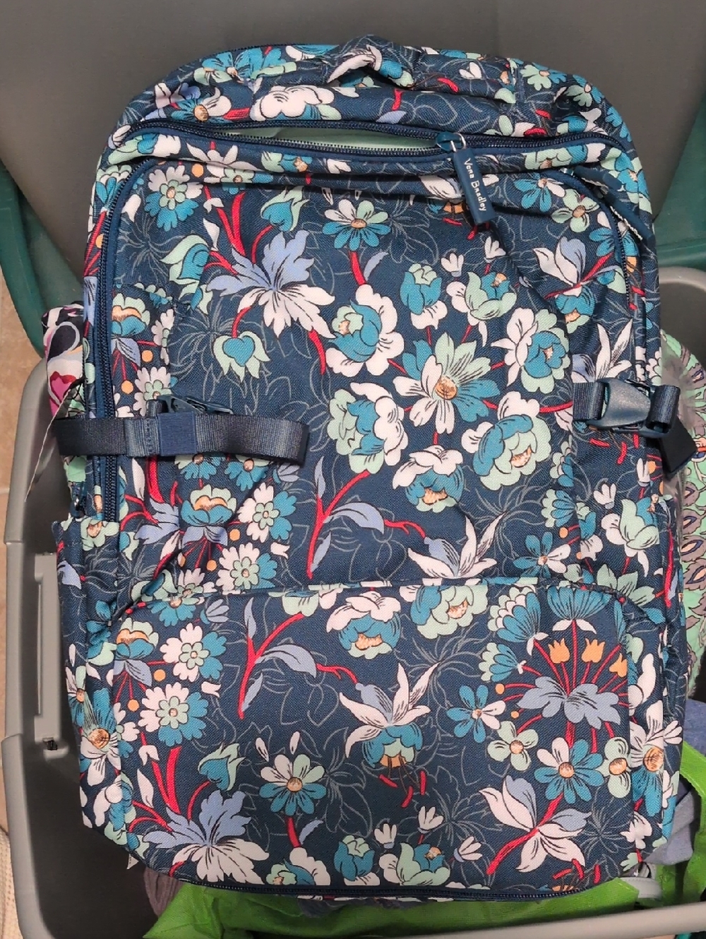 Vera Bradley Lighten Up Essential Expandable Backpack